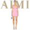New Birthday Nightclub Party Dresses Women Sexy Rhinestones Summer Bodycon Pink Mini Dress