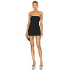 Edge Piping Crystal Classical Style Dresses Rhinestone Strap Dress Sexy Club Party Bodycon Mini Dresses