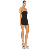 Edge Piping Crystal Classical Style Dresses Rhinestone Strap Dress Sexy Club Party Bodycon Mini Dresses