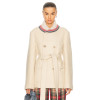 Women High Quality Casual Wool Coat Solid Color Long Wool Coat Breathable Thermal Overcoat