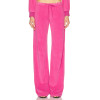 2024 New Women Pink track suit cotton pant  fall winter OEM custom joggers