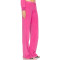 2024 New Women Pink track suit cotton pant  fall winter OEM custom joggers