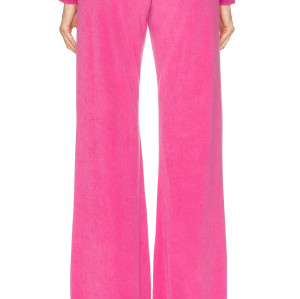 2024 New Women Pink track suit cotton pant  fall winter OEM custom joggers