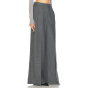 Elegant Office Lady Pants High Waist Straight Women's Trousers Autumn Zipper Fly Gray Pants For Women