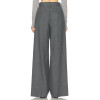 Elegant Office Lady Pants High Waist Straight Women's Trousers Autumn Zipper Fly Gray Pants For Women