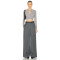 Elegant Office Lady Pants High Waist Straight Women's Trousers Autumn Zipper Fly Gray Pants For Women