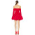 OEM Factory Off Shoulder Mini Dress Party 2024 High Waist Backless Bubble hem pleated Short Dress