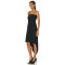 Hot Selling Custom Ruffled Cotton Sundress Midi Women High Low Asymmetrical hem Dress Samara Dress