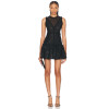 Vintage V-neck Sequin Beaded Sleeveless Dresses Women Girl Elegant Short  Party Casual Dresses