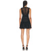 Vintage V-neck Sequin Beaded Sleeveless Dresses Women Girl Elegant Short  Party Casual Dresses