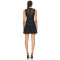 Vintage V-neck Sequin Beaded Sleeveless Dresses Women Girl Elegant Short  Party Casual Dresses