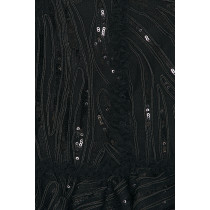 Vintage V-neck Sequin Beaded Sleeveless Dresses Women Girl Elegant Short  Party Casual Dresses