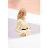 2025 New Perspective Collar Embellished Crystal Custom Modest Clothing Long Women Chiffon Dress