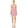 2025 New Summer Homecoming Pink Sequin Casual Dresses Sexy Mini Fashion Ladies Evening Dress