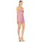2025 New Summer Homecoming Pink Sequin Casual Dresses Sexy Mini Fashion Ladies Evening Dress