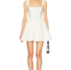 Custom Casual High Quality Fashion a Line Slip Luxury Sexy Ladies Women Summer Short White Corset Pleated Mini Dress