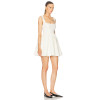 Custom Casual High Quality Fashion a Line Slip Luxury Sexy Ladies Women Summer Short White Corset Pleated Mini Dress