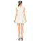 Custom Casual High Quality Fashion a Line Slip Luxury Sexy Ladies Women Summer Short White Corset Pleated Mini Dress