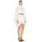 Custom Casual Fashion Luxury Ladies Lace Dress Women Long Sleeve Summer Short White Pleated Mini Dress