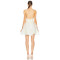 Custom Casual High Quality Fashion a Line Slip Luxury Sexy Ladies Women Summer Short White Corset Pleated Mini Dress