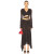 Women Long Sleeve Side Front Slit Maxi Mesh Dress Ladies Mesh Asymmetric Cut Out Ruched Gown