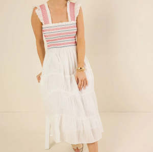 2025 Hot Sale Custom Logo High Quality Casual Fashion Summer Camisole Woman's Midi Dress