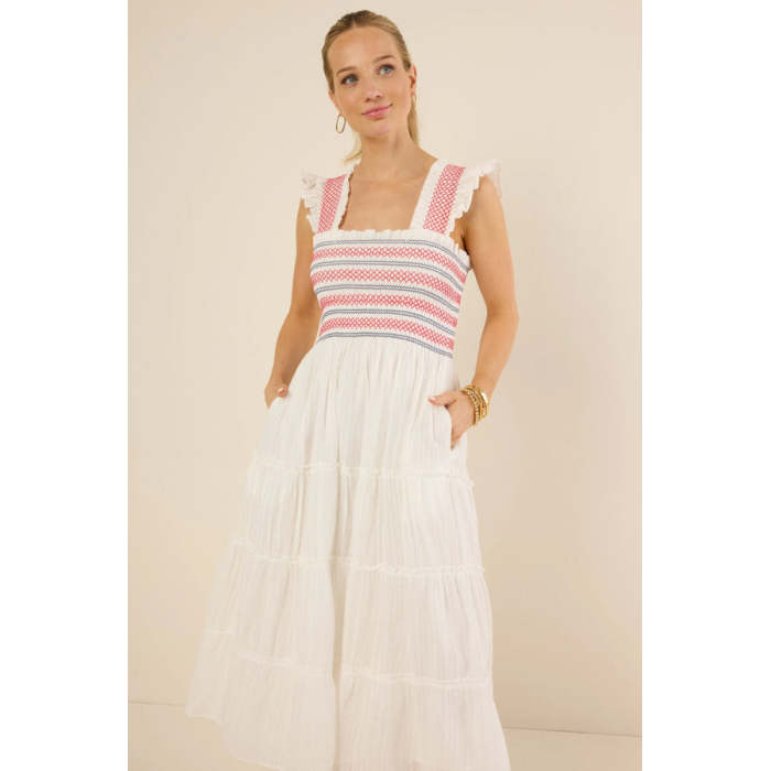 2025 Hot Sale Custom Logo High Quality Casual Fashion Summer Camisole Woman's Midi Dress