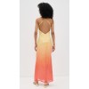 2025 Women's Summer Latest Design Fashion Sleeveless Dazzling Niyah V neck Sequined Open Back Long Dress