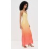 2025 Women's Summer Latest Design Fashion Sleeveless Dazzling Niyah V neck Sequined Open Back Long Dress