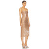 2025 Hot Sale Custom Logo High Quality Sequin Fashion Summer Camisole Midi Dress