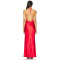 2025 New Fashion Summer Dress Custom Logo High Quality Halter neck Woman's Long Dress