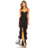 2025 Gorgeous Women's Sexy Lace Maxi Dress with Elegant Spaghetti Straps and a Seductive Backless Design