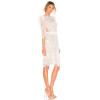 Custom Logo High Quality Women Mid-length Sleeves Summer Short  Lace Fashion Dress