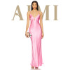 2025 New Fashion Sexy Elegant High Quality V-Neck Backless Sleeveless Women Dress