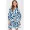 Women New Elegant Long Sleeves With Elastic Cuffs Ruffled Hem Mini Dress Casual Dresses