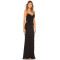 Fashionable Spaghetti Strap Sleeveless Open-Back with Lace Detail High Quality Woman's Dress