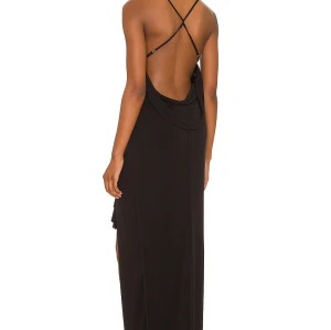 New Design 2025 High Quality Sexy Back Cross Band Sleeveless Side split Woman's Dress