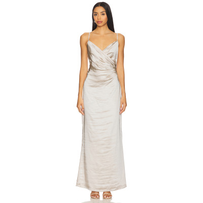 Summer charm V neck Cami Casual Elegant Dress for Women Hidden Side Zipper Adjustable Straps