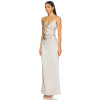 Summer charm V neck Cami Casual Elegant Dress for Women Hidden Side Zipper Adjustable Straps