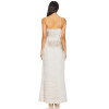 Summer charm V neck Cami Casual Elegant Dress for Women Hidden Side Zipper Adjustable Straps