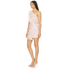 Sexy Fashionable One Shoulder Featuring Invisible Side Zipper Cascading Ruffle Design Ladies' Mini Skirt
