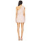 Sexy Fashionable One Shoulder Featuring Invisible Side Zipper Cascading Ruffle Design Ladies' Mini Skirt