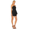 Hot - sale Lightweight Pique Asymmetric Neckline Off the Shoulder Pleat Details Mini Dress