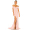 Exquisite Off Shoulder Side split Floor-length Fish-tail Bodycon Slim-fit Woman's Dress