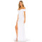 Exquisite Off Shoulder Side split Floor-length Fish-tail Bodycon Slim-fit Woman's Dress