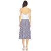 Casual Simplicity Freshness High quality Custom Logo Checkered Adjustable shoulder strap Midi Dress