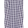 Casual Simplicity Freshness High quality Custom Logo Checkered Adjustable shoulder strap Midi Dress