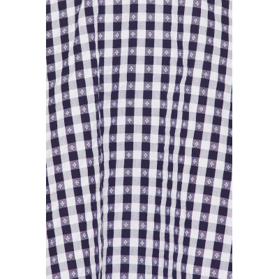 Casual Simplicity Freshness High quality Custom Logo Checkered Adjustable shoulder strap Midi Dress