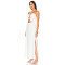 Sexy cross-neckline Halter-neck Side split Sleeveless Backless Woman's Long dress
