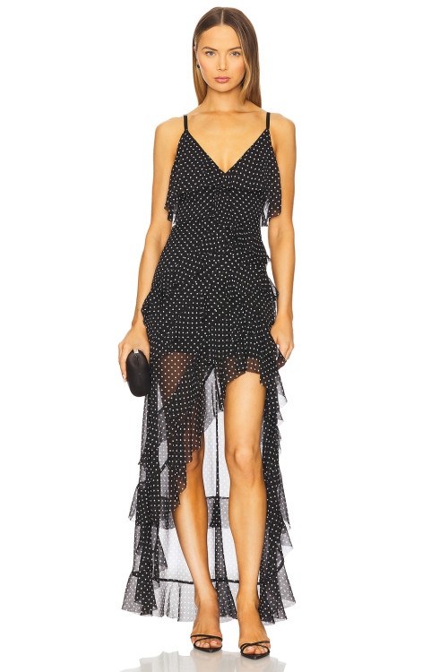 New Fashion Summer Custom logo Sleeveless Backless V neck Sexy Woman's High low Dress
